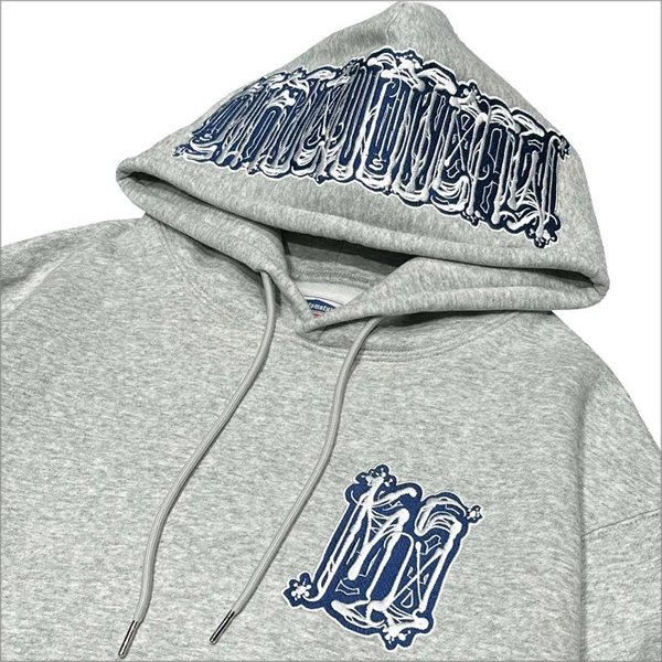 画像4: 【送料無料】KustomStyle カスタムスタイル CHAVO LOGO プルオーバーパーカー ASH (4)