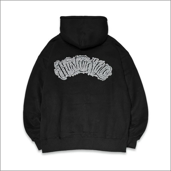 画像2: 【送料無料】KustomStyle カスタムスタイル HAVOC ZIPパーカー BLACK (2)