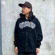 画像3: 【送料無料】KustomStyle カスタムスタイル HAVOC ZIPパーカー BLACK (3)