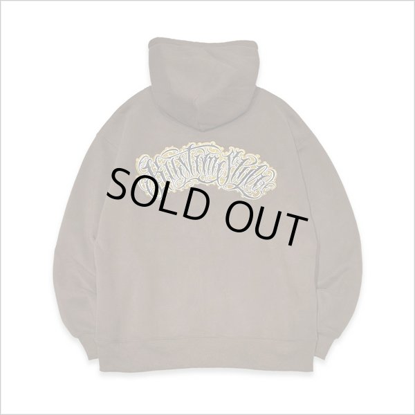 画像2: 【送料無料】KustomStyle カスタムスタイル HAVOC ZIPパーカー BROWN (2)