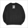 画像2: 【送料無料】KustomStyle カスタムスタイル CHAVO LOGO クルーネックスウェット BLACK (2)
