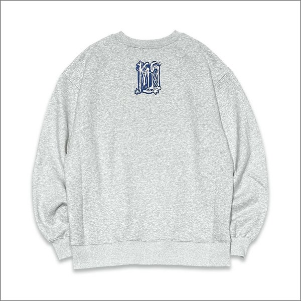 画像2: 【送料無料】KustomStyle カスタムスタイル CHAVO LOGO クルーネックスウェット ASH (2)