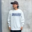 画像3: 【送料無料】KustomStyle カスタムスタイル CHAVO LOGO クルーネックスウェット ASH (3)