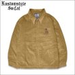 画像1: 【送料無料】KustomStyle カスタムスタイル K/S ROSE CORDUROY JKT CAMEL (1)