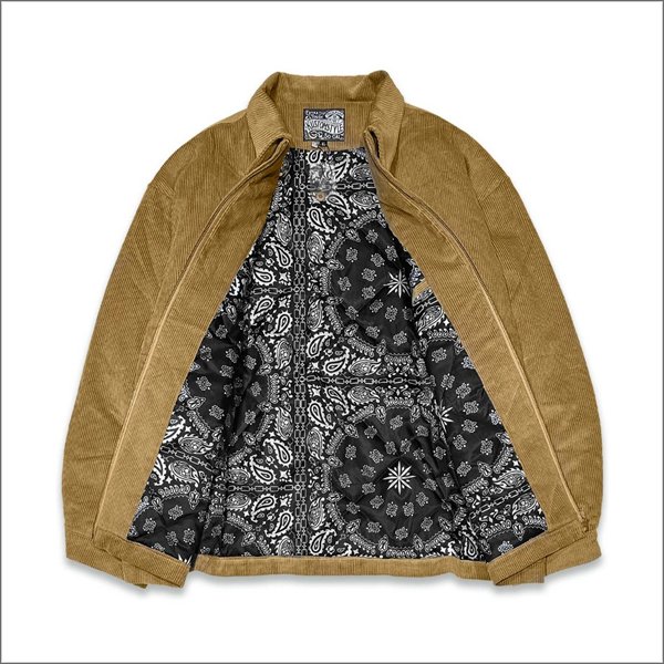 画像4: 【送料無料】KustomStyle カスタムスタイル K/S ROSE CORDUROY JKT CAMEL (4)