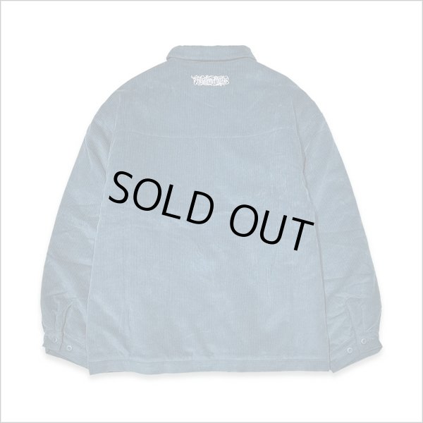 画像2: 【送料無料】KustomStyle カスタムスタイル K/S ROSE CORDUROY JKT LAKE BLUE (2)