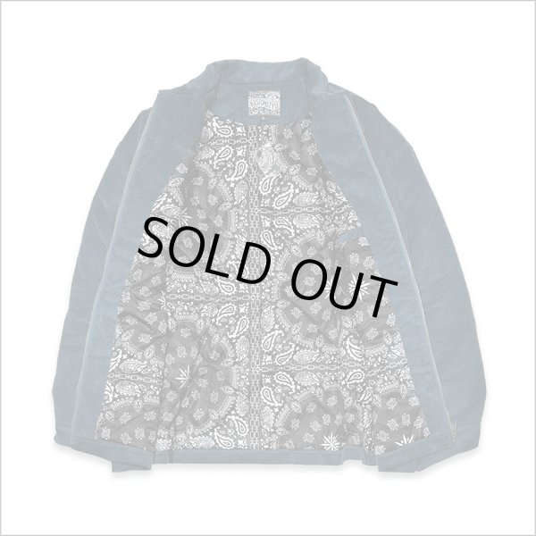 画像4: 【送料無料】KustomStyle カスタムスタイル K/S ROSE CORDUROY JKT LAKE BLUE (4)