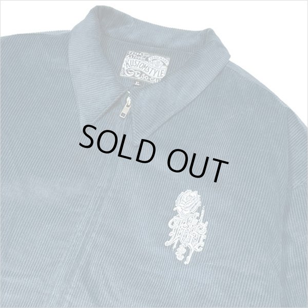 画像5: 【送料無料】KustomStyle カスタムスタイル K/S ROSE CORDUROY JKT LAKE BLUE (5)