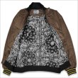 画像4: 【送料無料】KustomStyle カスタムスタイル CHAVO LOGO NYLON STADIUM JKT BROWN (4)