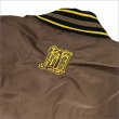 画像6: 【送料無料】KustomStyle カスタムスタイル CHAVO LOGO NYLON STADIUM JKT BROWN (6)