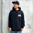画像3: 【送料無料】KustomStyle カスタムスタイル KSPS プルオーバーパーカー BLACK (3)