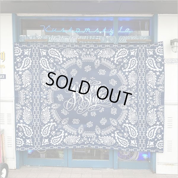 画像1: 【送料無料】KustomStyle カスタムスタイル NORM BANDANA ラグマット (1)