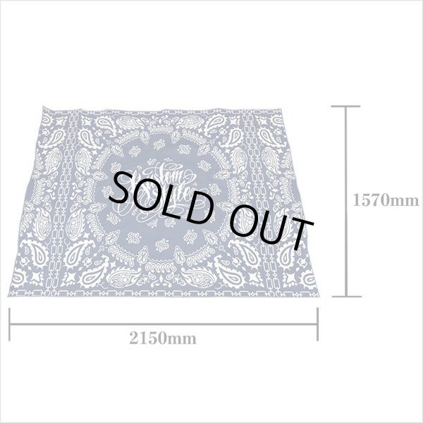 画像3: 【送料無料】KustomStyle カスタムスタイル NORM BANDANA ラグマット (3)