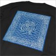 画像4: KustomStyle カスタムスタイル FUCKIN' BANDANA L/S Tシャツ BLACK	 (4)