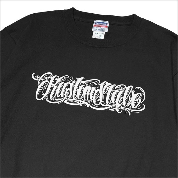 画像5: KustomStyle カスタムスタイル FUCKIN' BANDANA L/S Tシャツ BLACK	 (5)