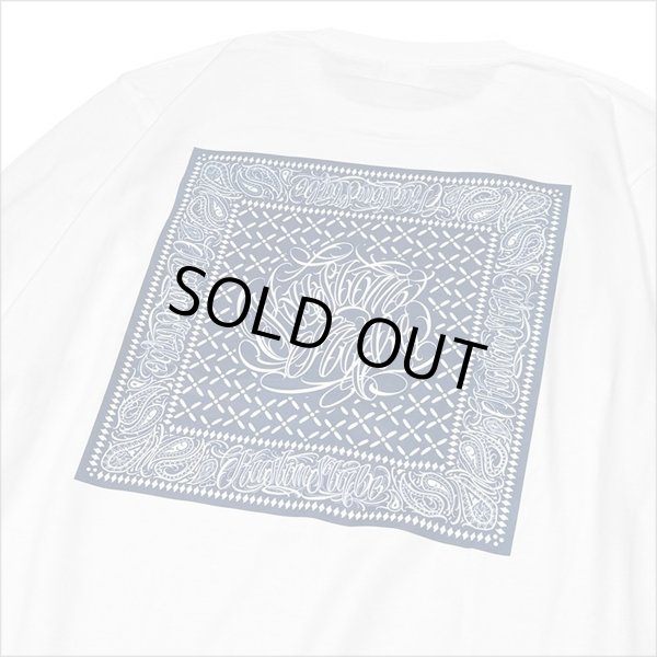 画像4: KustomStyle カスタムスタイル FUCKIN' BANDANA L/S Tシャツ WHITE (4)