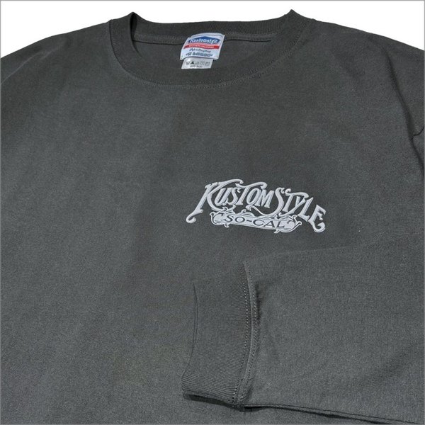画像5: KustomStyle カスタムスタイル RINPYO L/S Tシャツ SUMI (5)