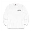 画像2: KustomStyle カスタムスタイル RINPYO L/S Tシャツ WHITE (2)