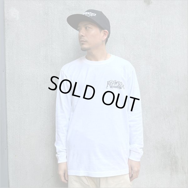 画像3: KustomStyle カスタムスタイル RINPYO L/S Tシャツ WHITE (3)