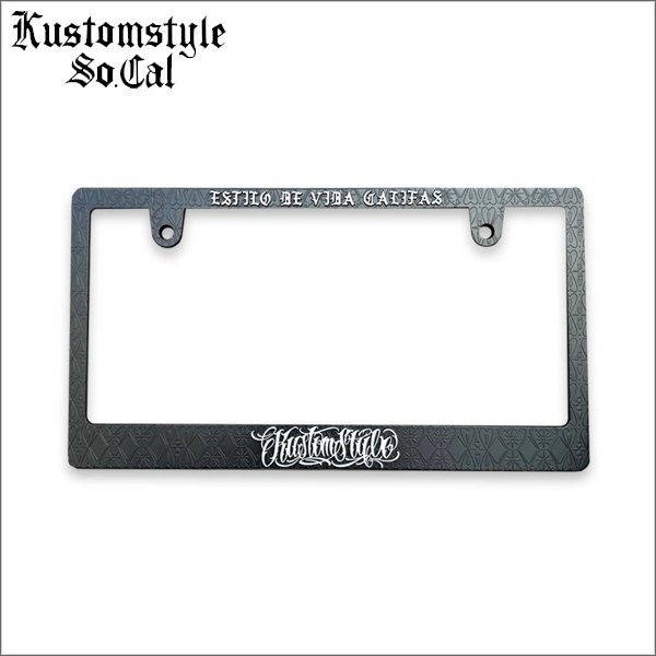 KustomStyle ナンバープレート