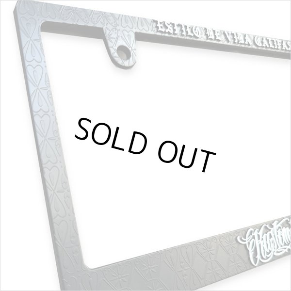 画像5: KustomStyle カスタムスタイル RAISED BANDANA ナンバープレート (5)