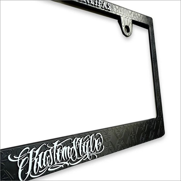 画像6: KustomStyle カスタムスタイル RAISED BANDANA ナンバープレート (6)