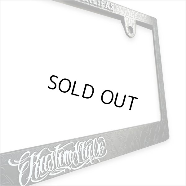 画像6: KustomStyle カスタムスタイル RAISED BANDANA ナンバープレート (6)