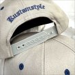 画像3: KustomStyle カスタムスタイル LA-BANDANA スナップバックCAP NAVY/GRAY (3)