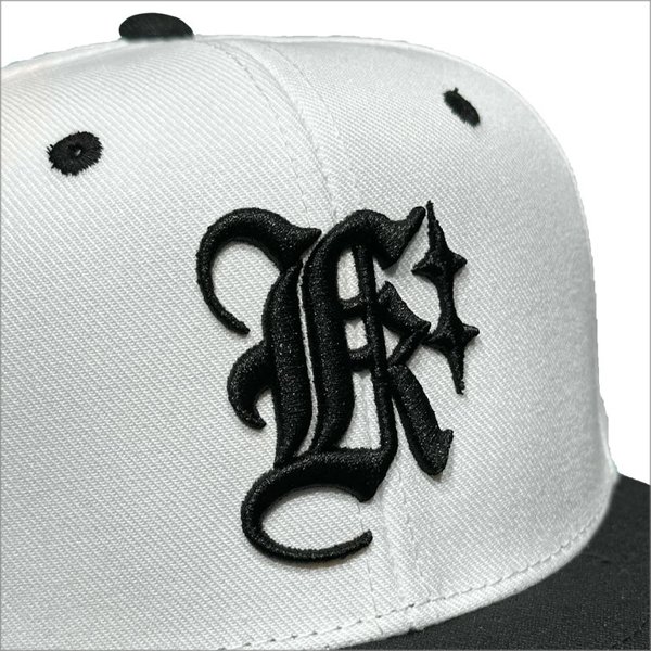 画像2: KustomStyle カスタムスタイル K DIA スナップバックCAP BLACK/WHITE (2)
