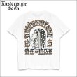 画像1: KustomStyle カスタムスタイル SIDEFACE Tシャツ WHITE (1)