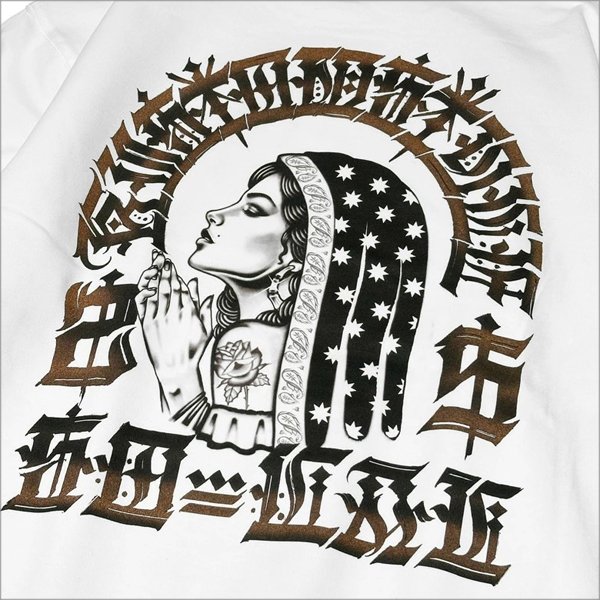 画像4: KustomStyle カスタムスタイル SIDEFACE Tシャツ WHITE (4)