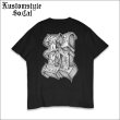 画像1: KustomStyle カスタムスタイル EYE Tシャツ BLACK (1)