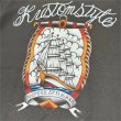 画像4: KustomStyle カスタムスタイル SHIP Tシャツ H.BLACK (4)