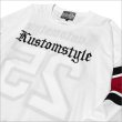 画像5: 【送料無料】KustomStyle カスタムスタイル 25TH BANDANA メッシュ ホッケージャージー WHITE	 (5)