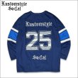 画像1: 【送料無料】KustomStyle カスタムスタイル 25TH BANDANA メッシュ ホッケージャージー NAVY	 (1)
