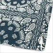 画像6: 【送料無料】KustomStyle カスタムスタイル NORM BANDANA S/S オープンカラーシャツ NAVY (6)