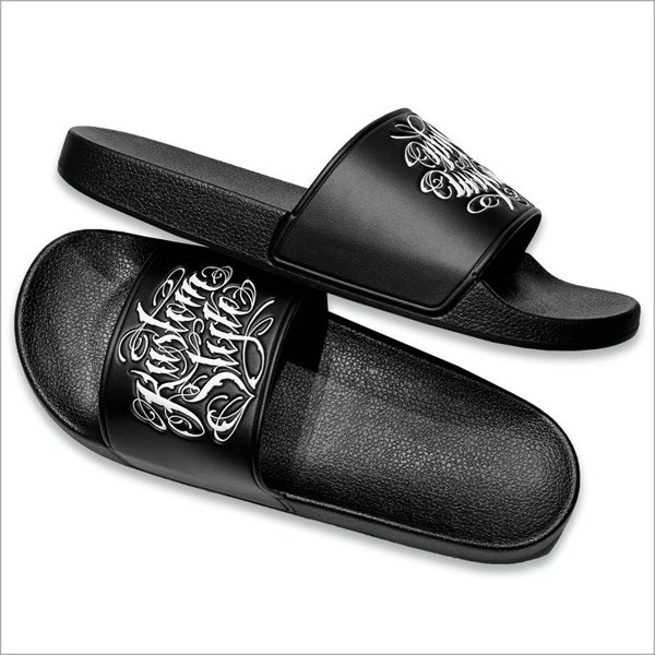 画像2: KustomStyle カスタムスタイル NORM MAKE IT RAIN サンダル BLACK (2)