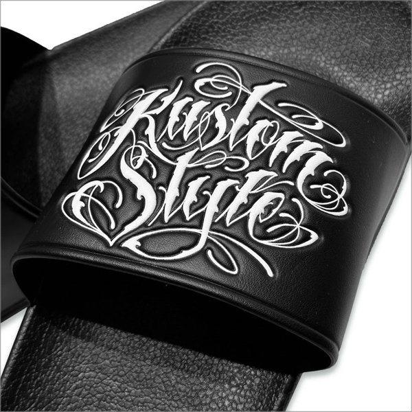 画像3: KustomStyle カスタムスタイル NORM MAKE IT RAIN サンダル BLACK (3)