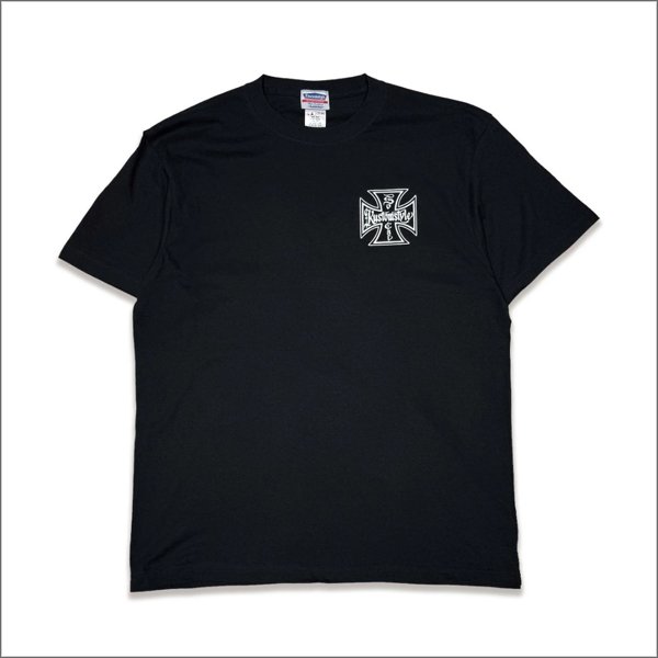 画像2: KustomStyle カスタムスタイル IRON CROSS 25th Tシャツ BLACK (2)