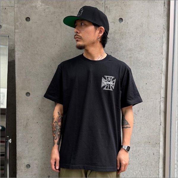 画像3: KustomStyle カスタムスタイル IRON CROSS 25th Tシャツ BLACK (3)