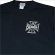 画像5: KustomStyle カスタムスタイル IRON CROSS 25th Tシャツ BLACK (5)
