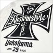 画像4: KustomStyle カスタムスタイル IRON CROSS 25th Tシャツ WHITE (4)
