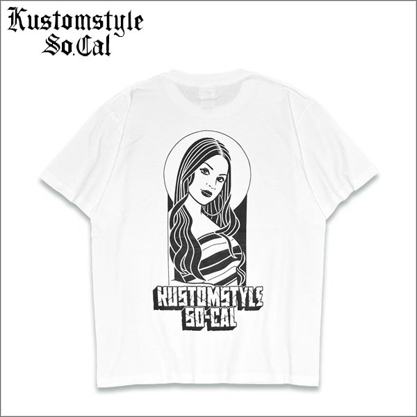 画像1: KustomStyle カスタムスタイル MG CHARLIE BROWN Tシャツ WHITE (1)