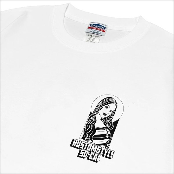 画像5: KustomStyle カスタムスタイル MG CHARLIE BROWN Tシャツ WHITE (5)