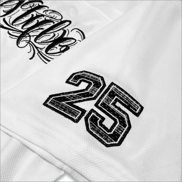 画像6: 【送料無料】KustomStyle カスタムスタイル FUCKIN' SCRIPT- FOOTBALL JERSEY WHITE (6)