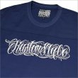 画像4: 【送料無料】KustomStyle カスタムスタイル FUCKIN' SCRIPT- FOOTBALL JERSEY NAVY (4)