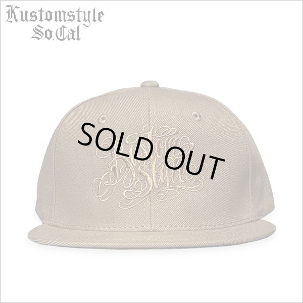 画像1: KustomStyle カスタムスタイル NORM LOGO スナップバックCAP COYOTE (1)