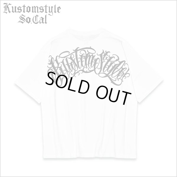 画像1: KustomStyle カスタムスタイル HAVOC BIG Tシャツ WHITE (1)