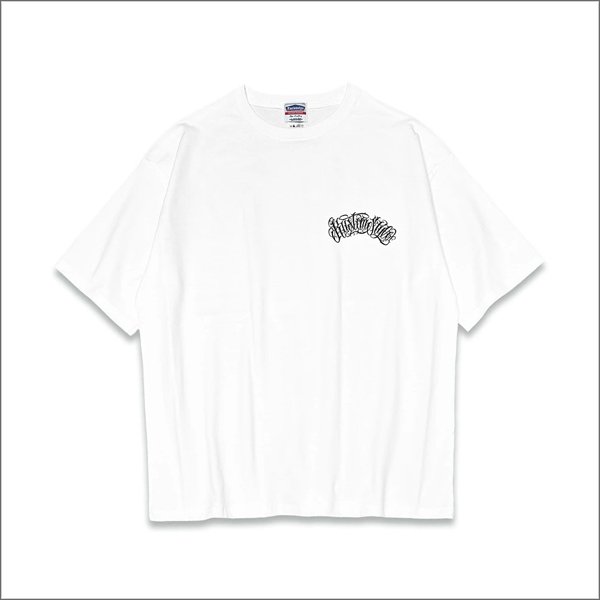 画像2: KustomStyle カスタムスタイル HAVOC BIG Tシャツ WHITE (2)