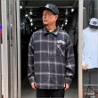 画像3: 【送料無料】KustomStyle カスタムスタイル HAVOC L/Sチェックシャツ BLACK (3)